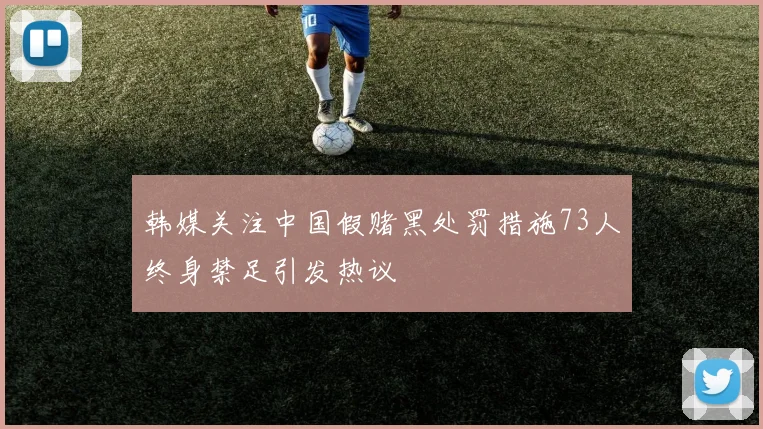 韩媒关注中国假赌黑处罚措施73人终身禁足引发热议